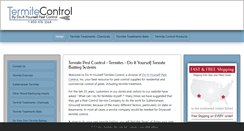 Desktop Screenshot of doityourselftermitecontrol.com