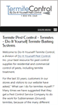 Mobile Screenshot of doityourselftermitecontrol.com